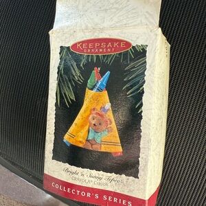 Keepsake Ornament “Bright ‘n’ Sunny Tepee 1995